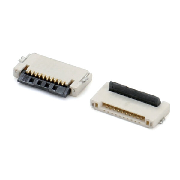 Locktype Fpc Connector 0.5mm pitch back flip-lock type h1.2mm FPC connector - Shenzhen ...